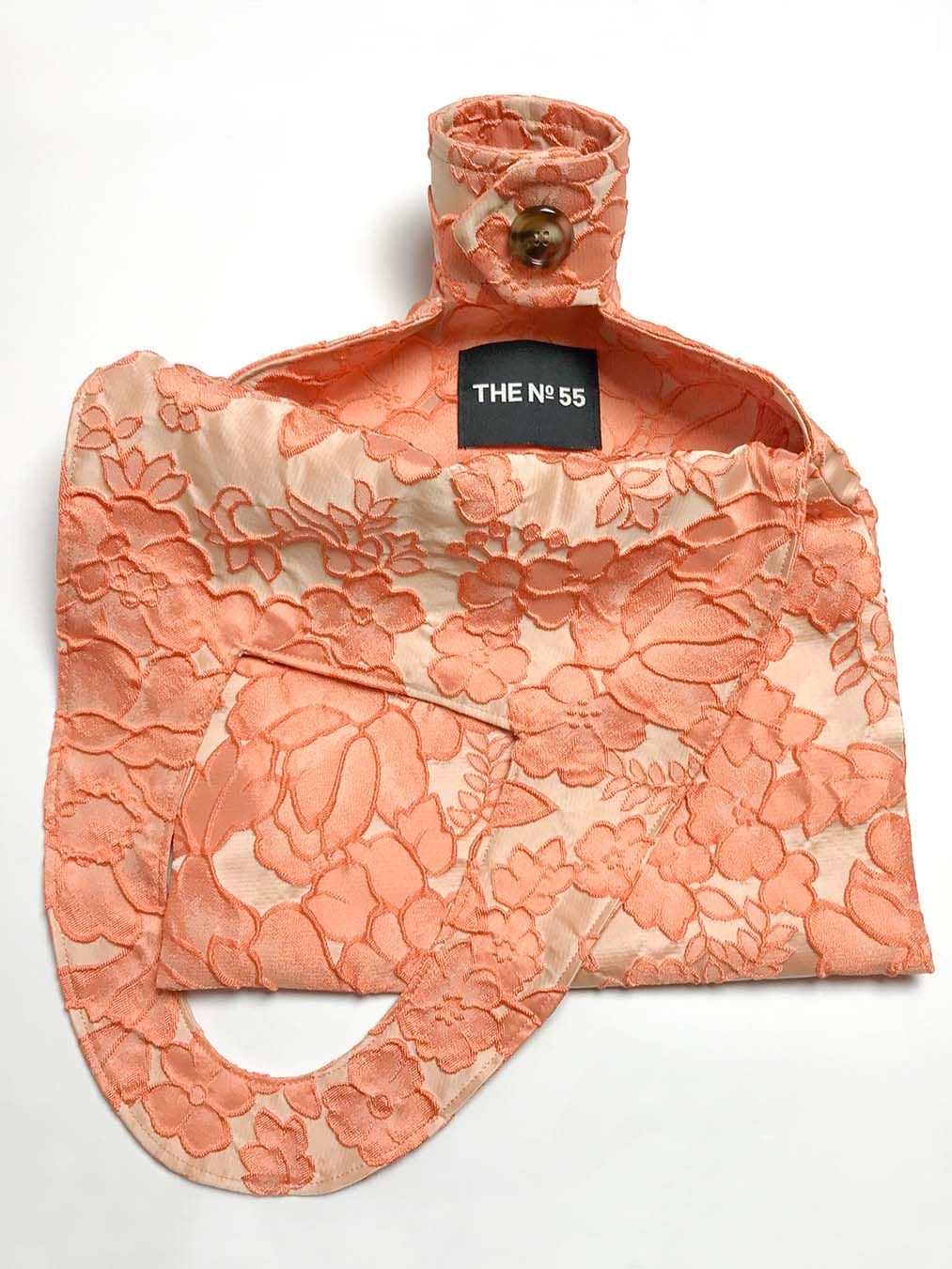 Orange Brocade Bag Unisex