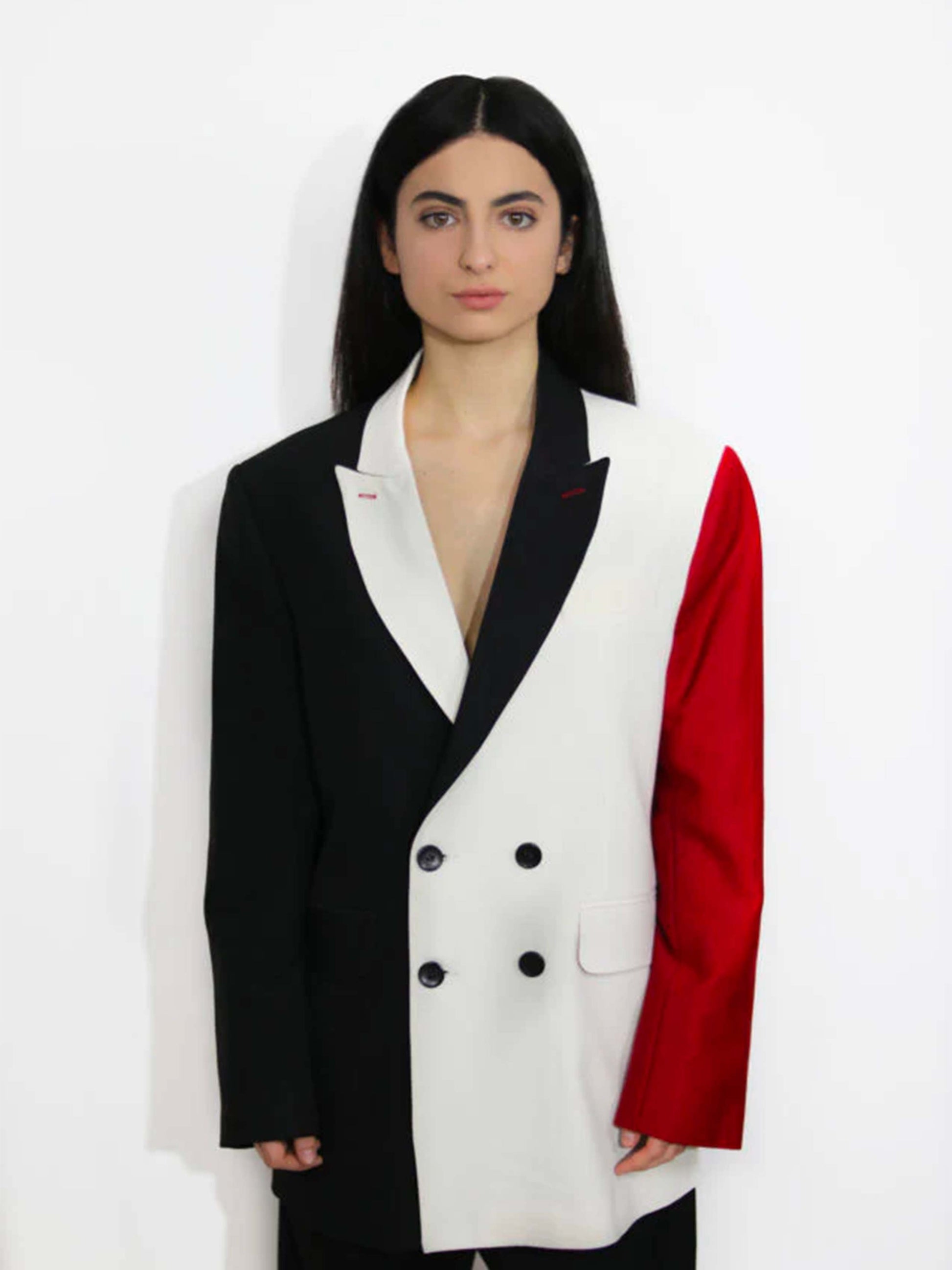 Tricolor Unisex Blazer